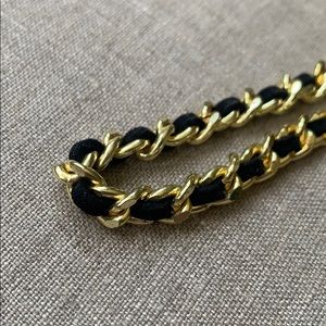 Chanel-style chain choker